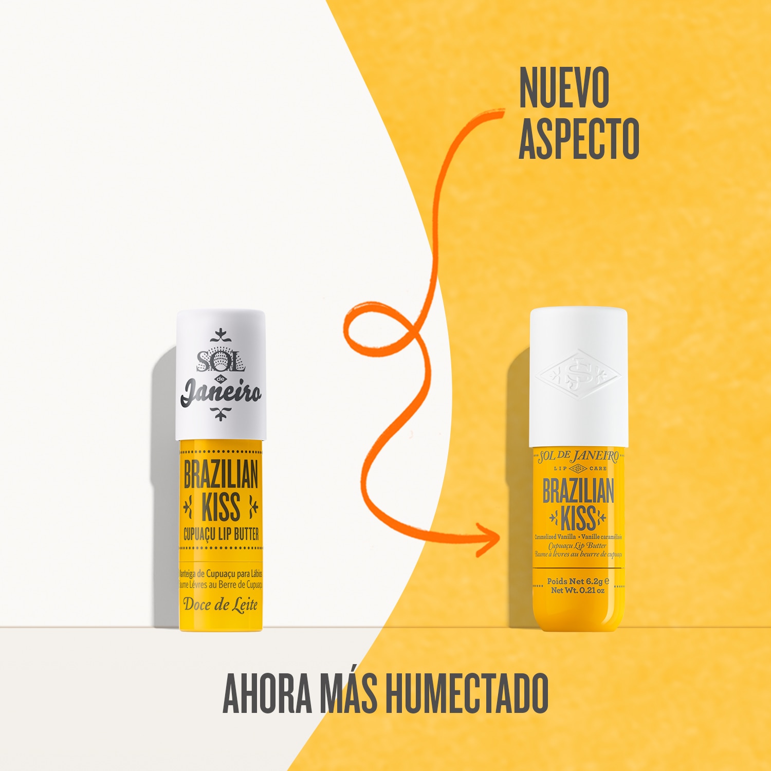 BRAZILIAN KISS CUPUAÇU LIP BUTTER (BÁLSAMO LABIAL)